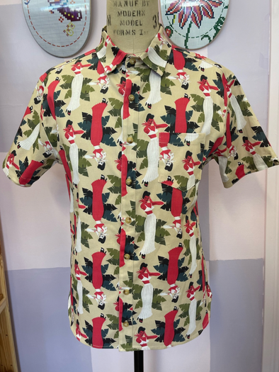 Pink Lady Nick Button up Shirt