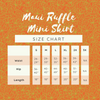 Maui Ruffle Mini Skirt - PRE-ORDER