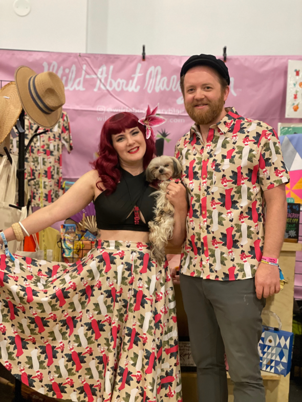 Pink Lady Nick Button up Shirt