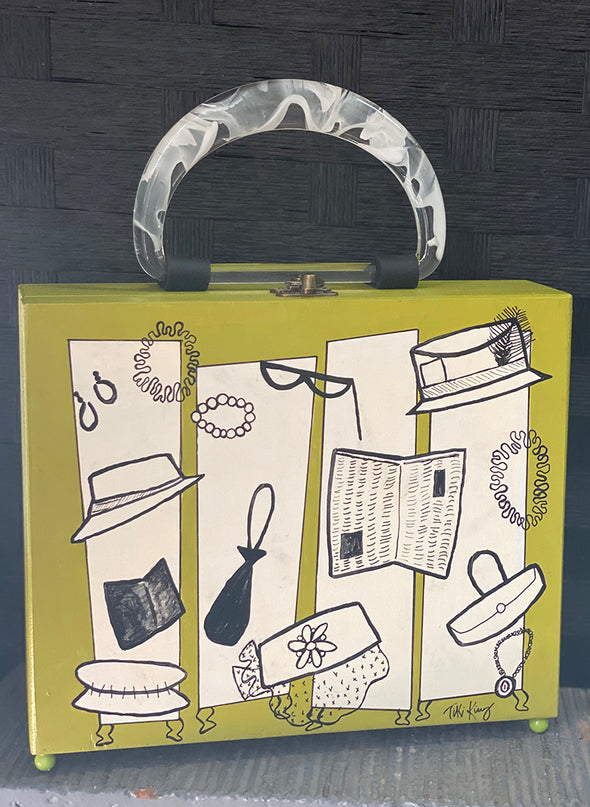 Commuter Wooden Purse