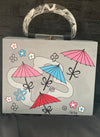 Parasol Wooden Purse