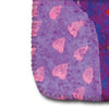Mary Blair's Purple Madonna Sherpa-Lined Throw