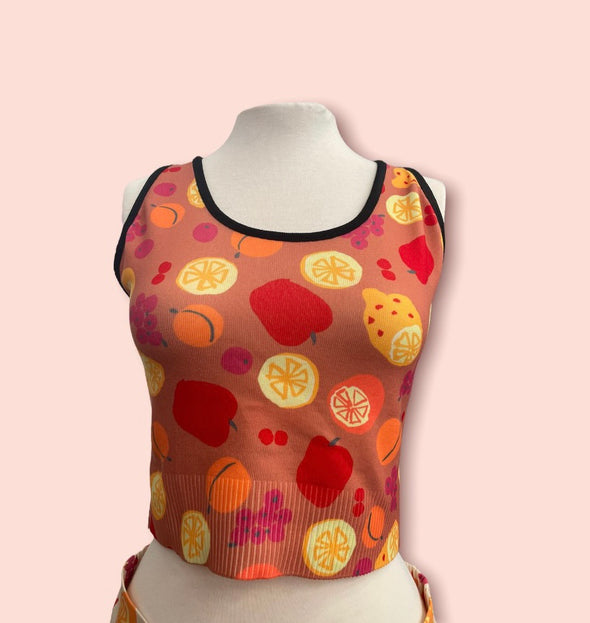 Fruit Toss Knit Tank