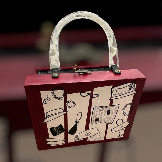 Commuter Wooden Purse